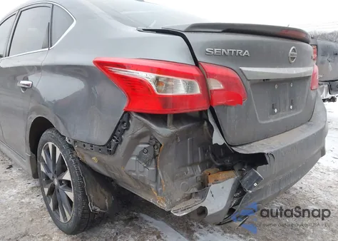 2017 Nissan Sentra Sr Turbo из США, поврежденный, VIN 3N1CB7AP7HY319007